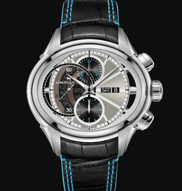 Hamilton Jazzmaster Chronometer Watch Face 2 Face II Silver Dial Replica Watch Review H32866781